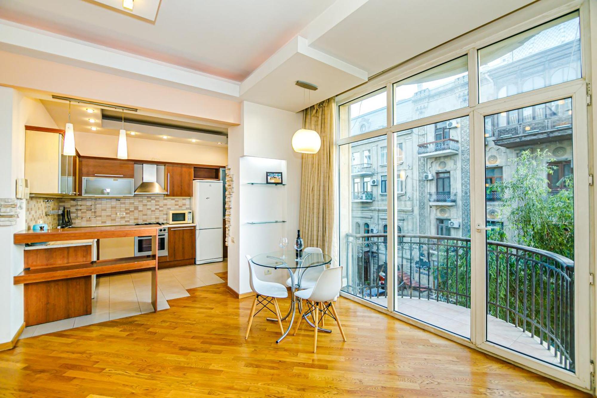 Boulevard Apartment By Baku Housing Bagian luar foto