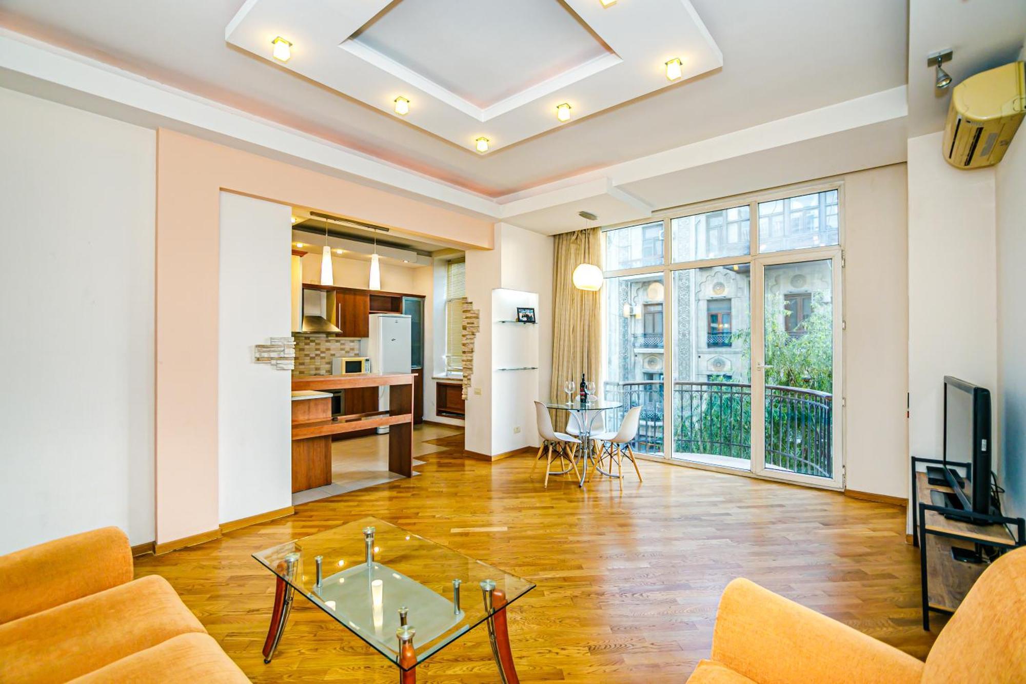 Boulevard Apartment By Baku Housing Bagian luar foto